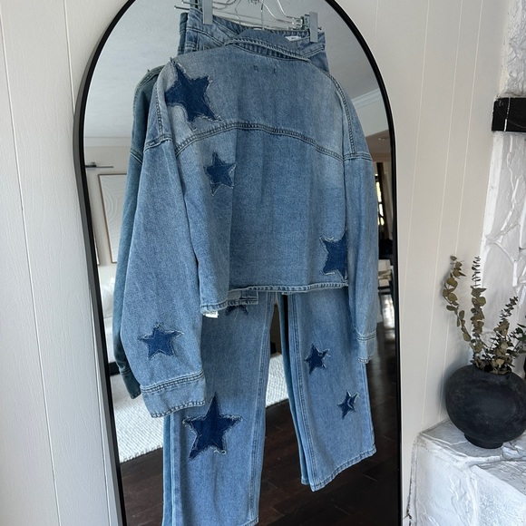 Forever 21 Blue Denim Jacket set - Picture 9 of 9